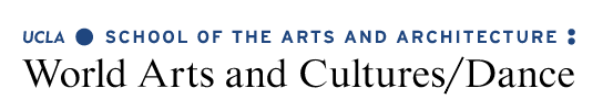 Logo: UCLA School of the Arts and Architecture - World Arts and Cultures / Dance