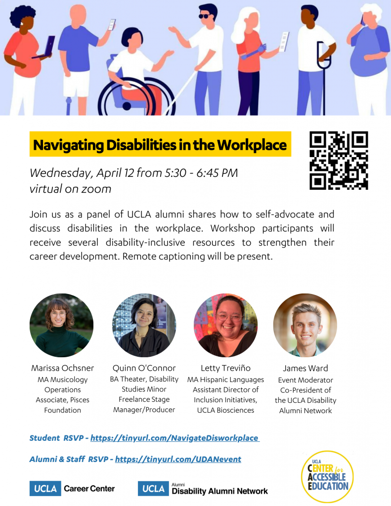 Flyer for Navigating Disabilities in the Workplace