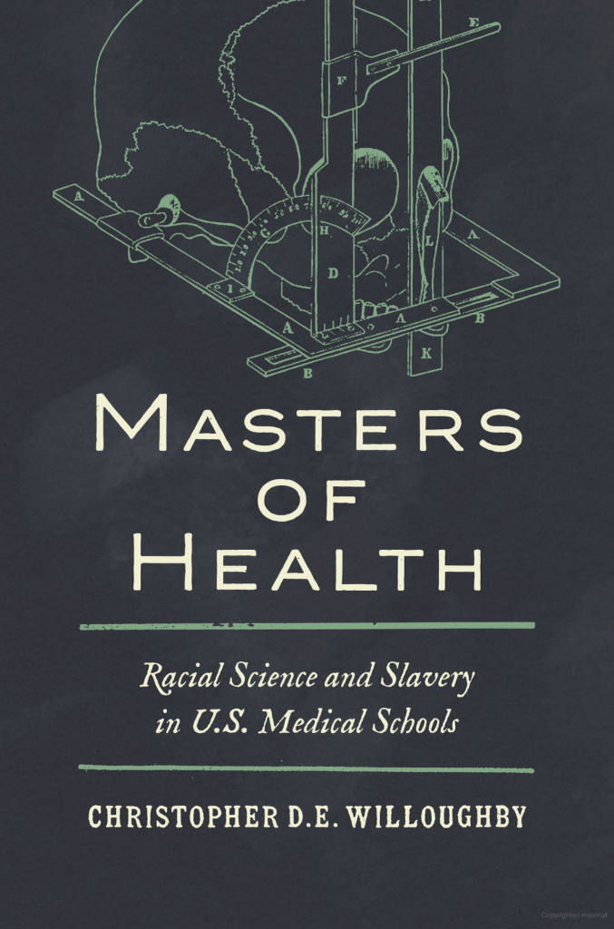 Book cover for Masters of Health by Christopher D.E. Willoughby