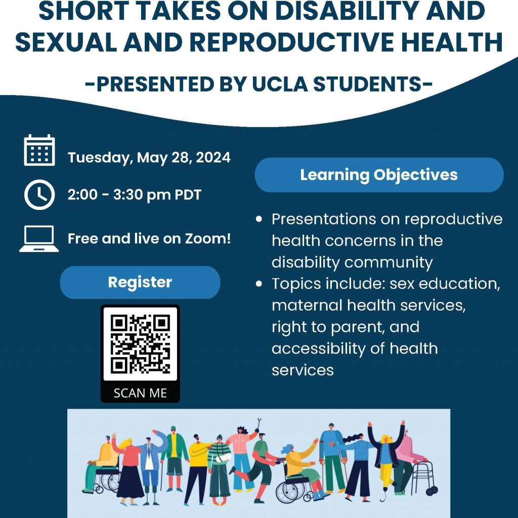 Recap: UCLA Tarjan Center Lecture: Short Takes on Disability and Sexual and Reproductive Health