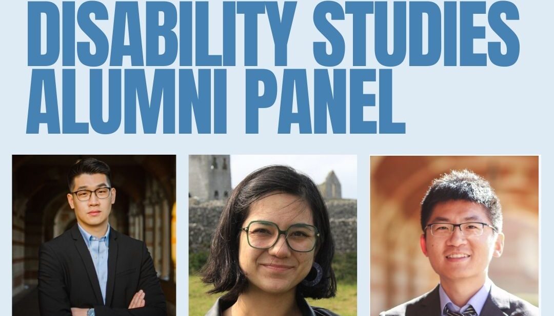  Recap: Disability Studies Alumni Panel